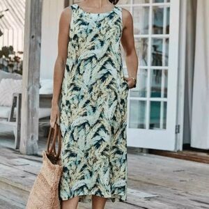 End of summer clear out 🔥Make an offer!! JJill Love Linen Dress- 2X